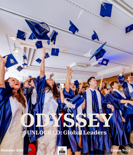 Odyssey - HIM Business School karriärmagasin omslag